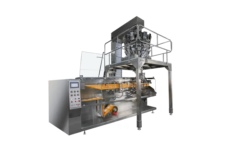 BHS-180 Horizontal Form Fill Seal Machine for Standaed Flat-Pouch