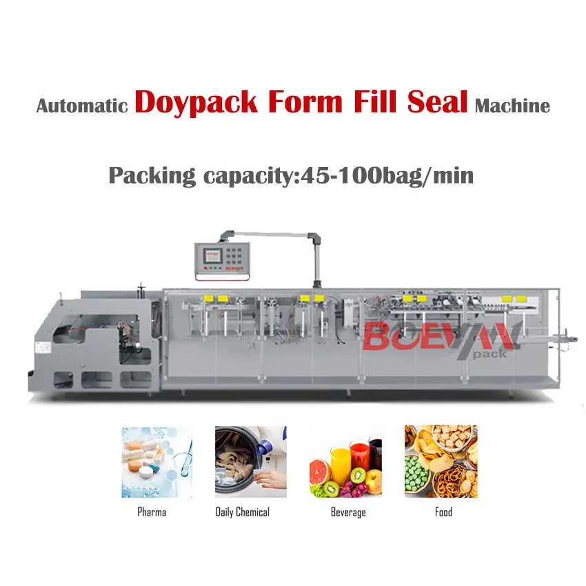 About The Work Content of the BHD series Pouch Packaging Machinry