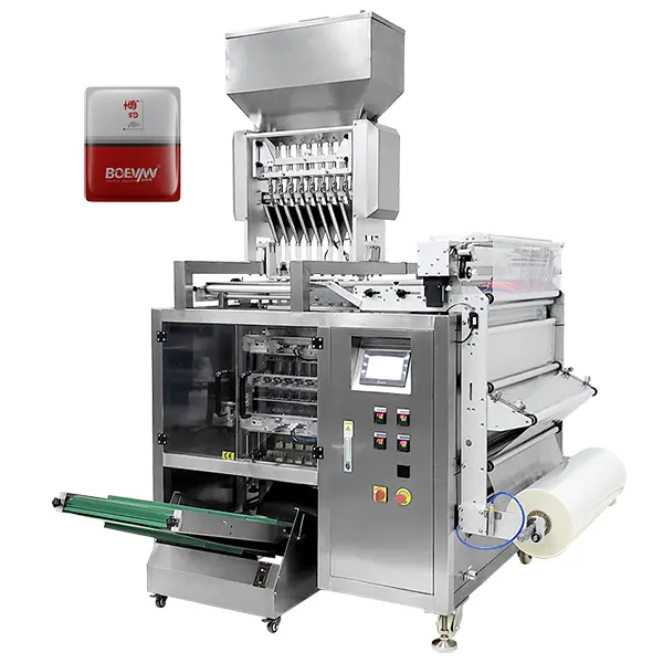 BVS-F Multilane Vertical Form Fill Seal Machine For Sachet