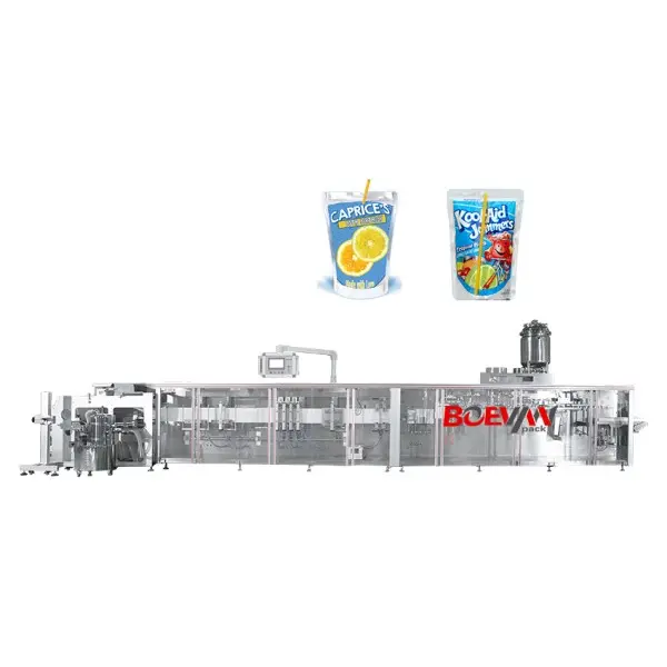 Optimized Solution: High-Efficiency HFFS Doypack Packing Machine for Beverage Juice